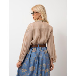 Bluzka z koronkowymi wstawkami | Hurtownia odzieży na sztuki