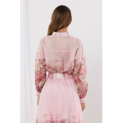 Delikatna koszula z motywem róż