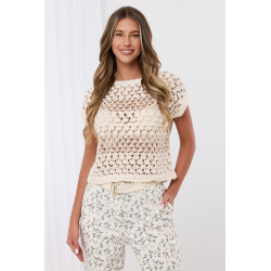 Bluzka szydełkowa w stylu boho